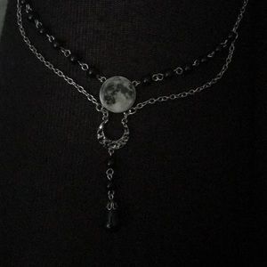 Moon necklace